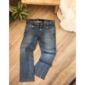 Women's Calvin Klein Jeans Blue Low Rise Bootcut Jeans Size 8